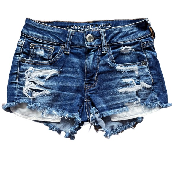 American Eagle Outfitters Pants - American Eagle Outfitters Shortie Denim Shorts